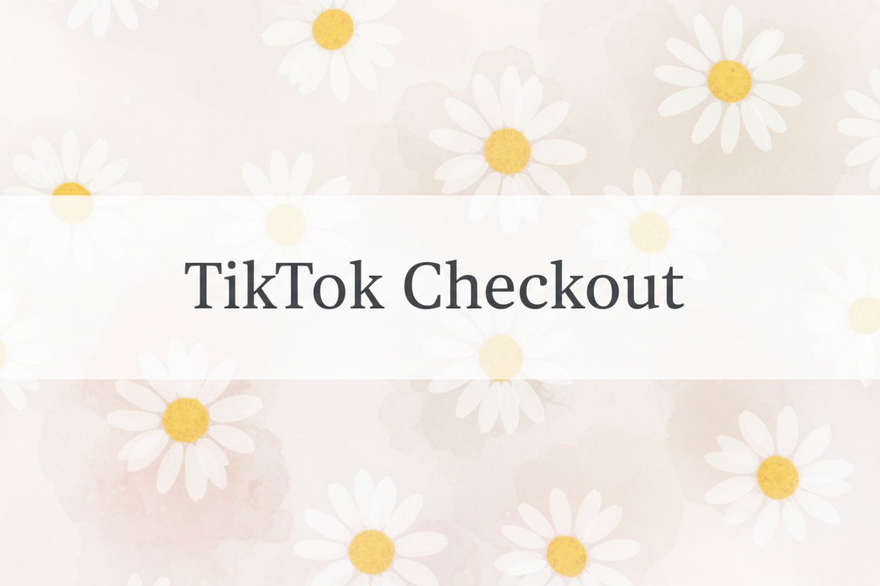 Checkout from Tiktok Lives