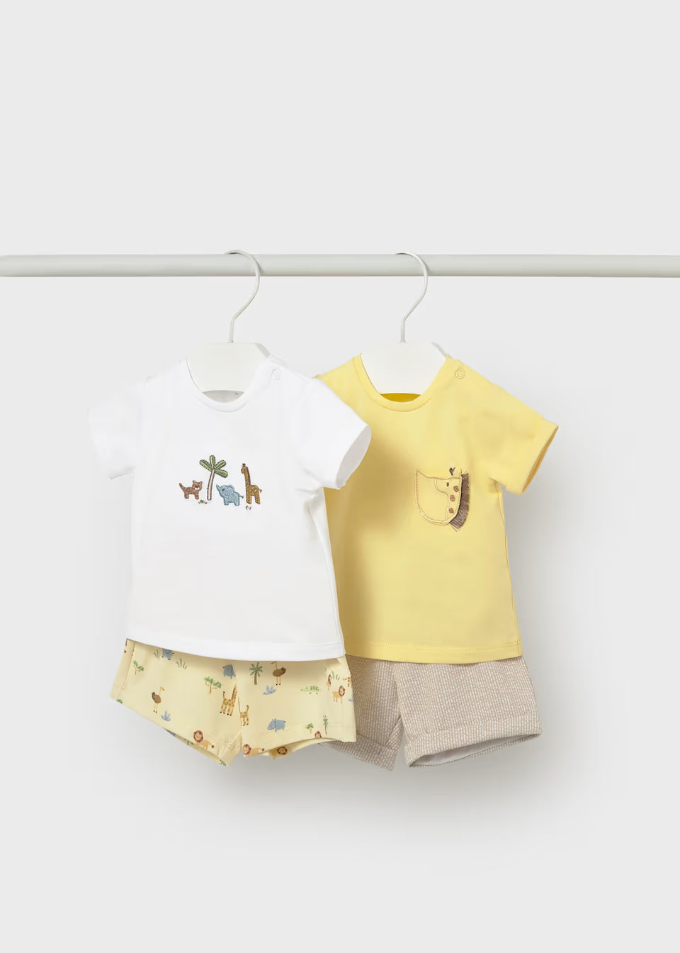 Mayoral 4pc Safari Short Set