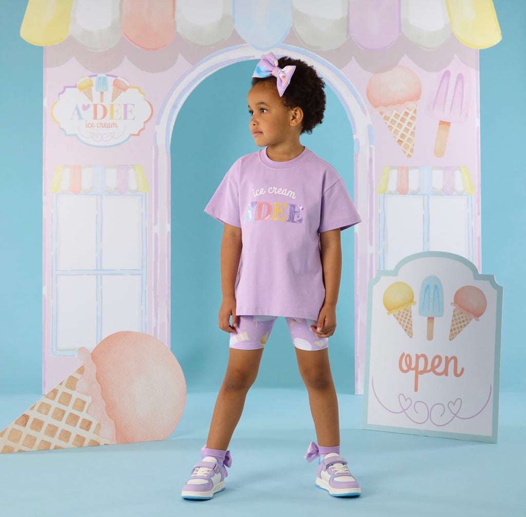 A Dee Sophia Ice-cream Cycling Short Set