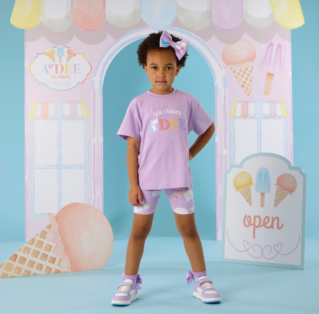 A Dee Sophia Ice-cream Cycling Short Set