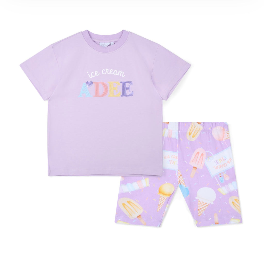 A Dee Sophia Ice-cream Cycling Short Set