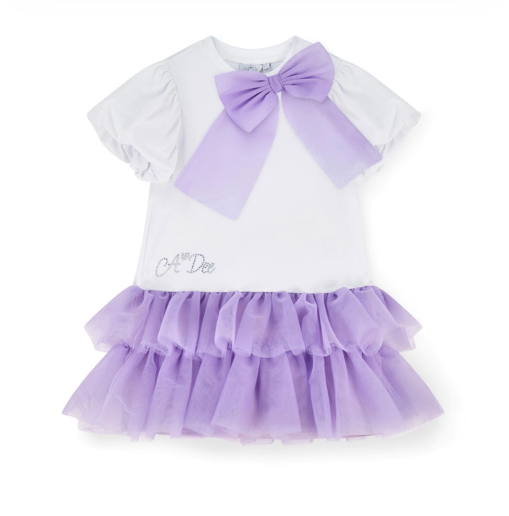 A Dee Sparkle Lilac Tulle Dress