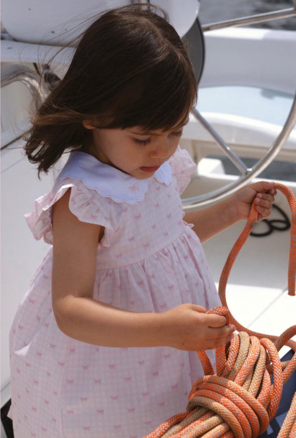 Deolinda Bow Dress and Bloomers
