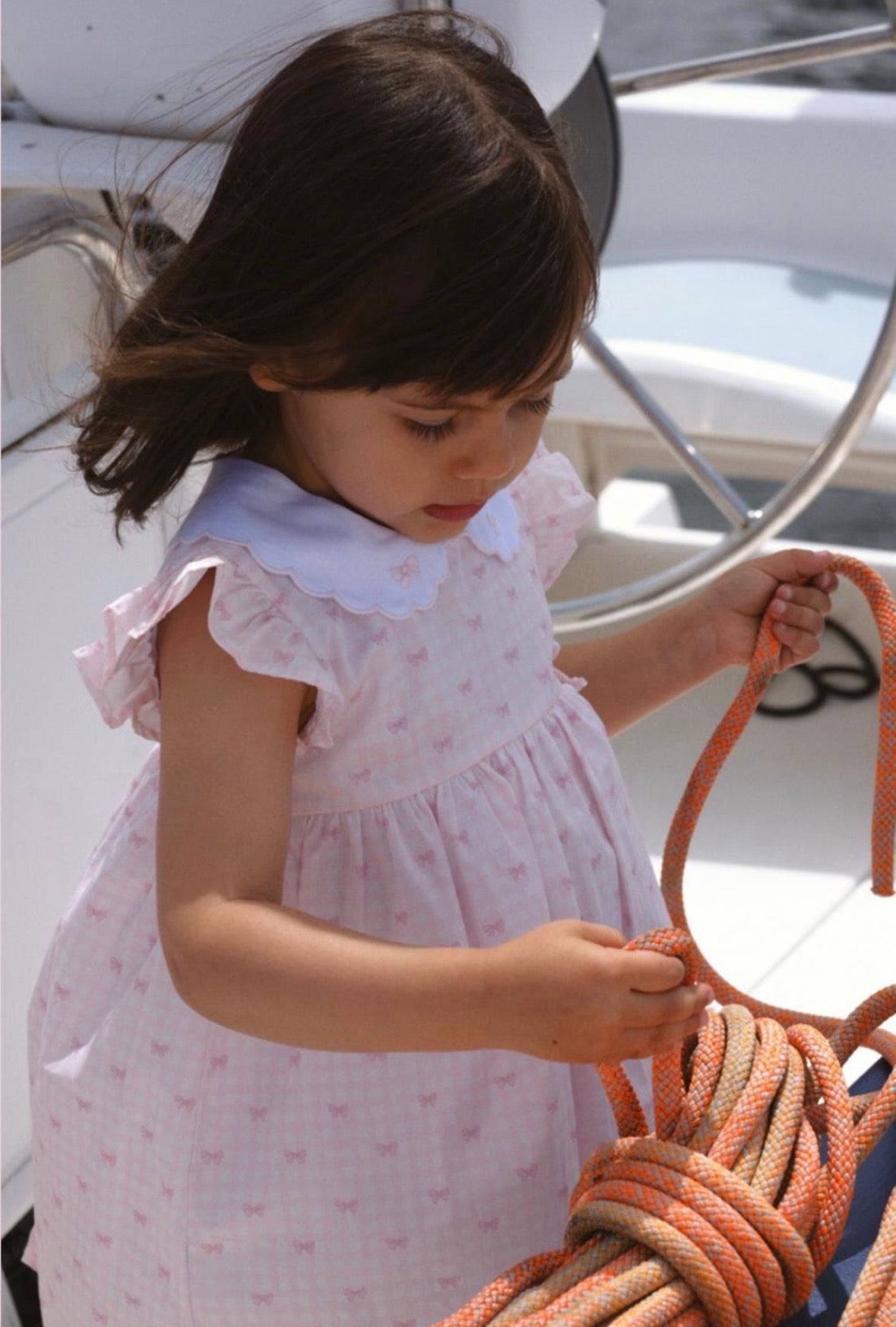 Deolinda Bow Dress and Bloomers