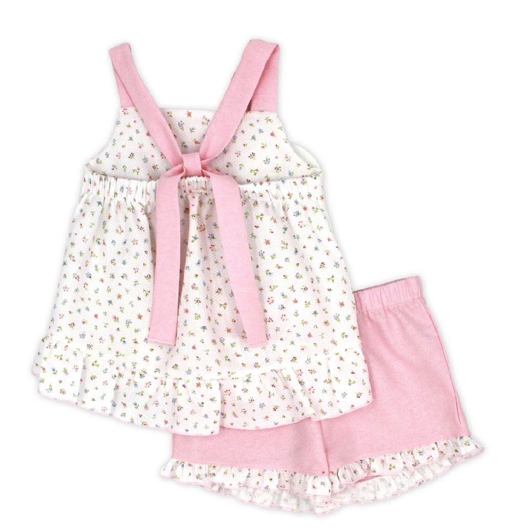 Rapife Summer Meadow Short Set in Pink