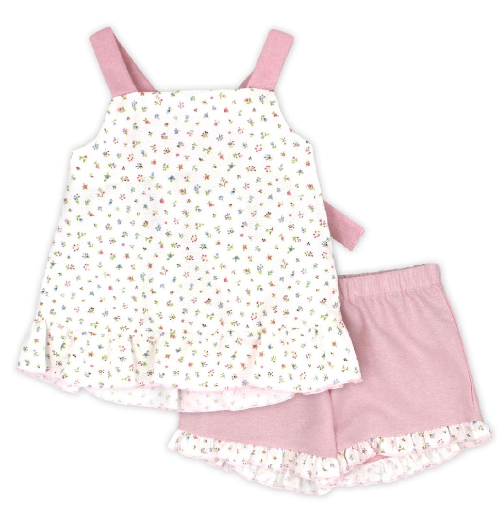 Rapife Summer Meadow Short Set in Pink