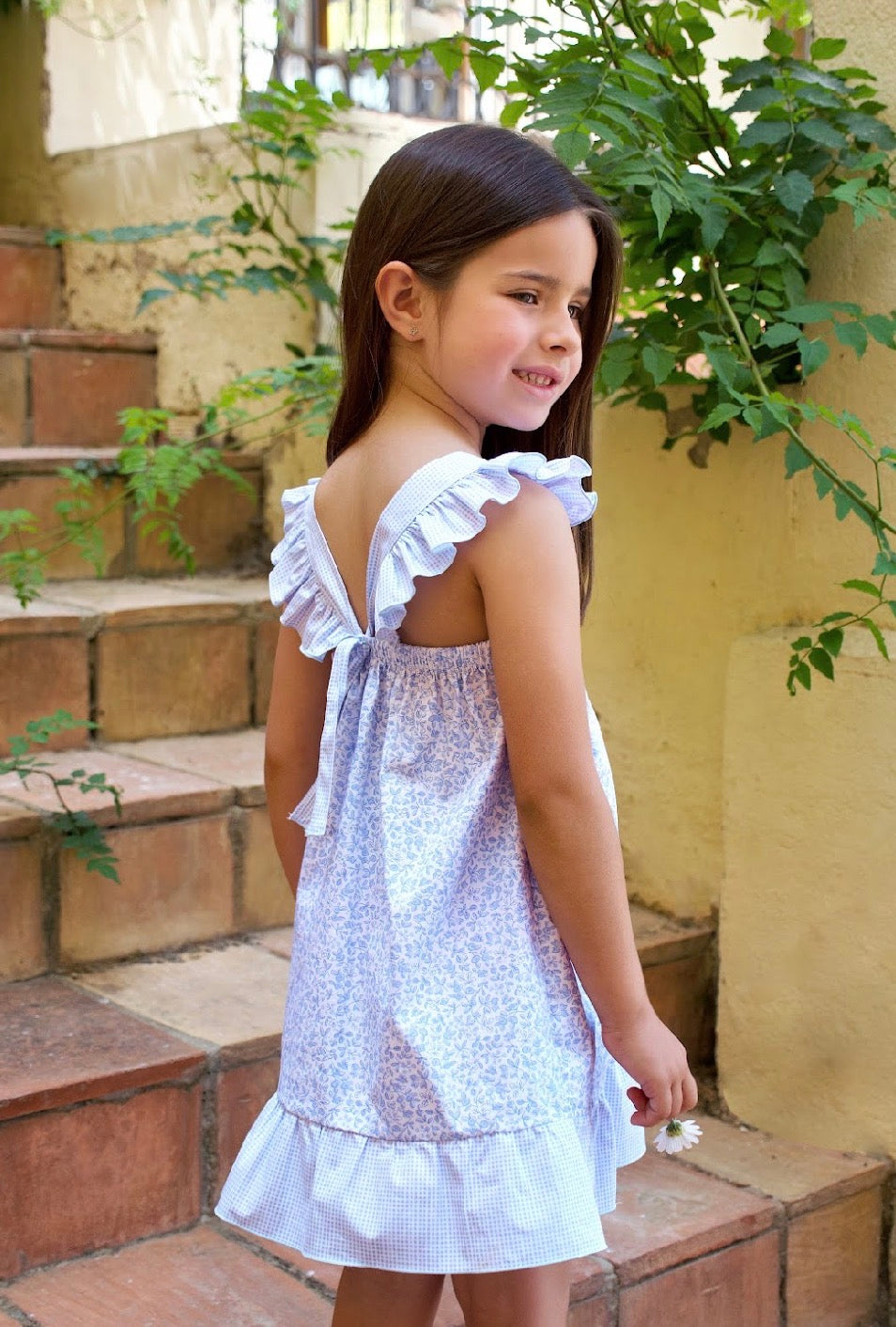Rapife Blue Floral Dress