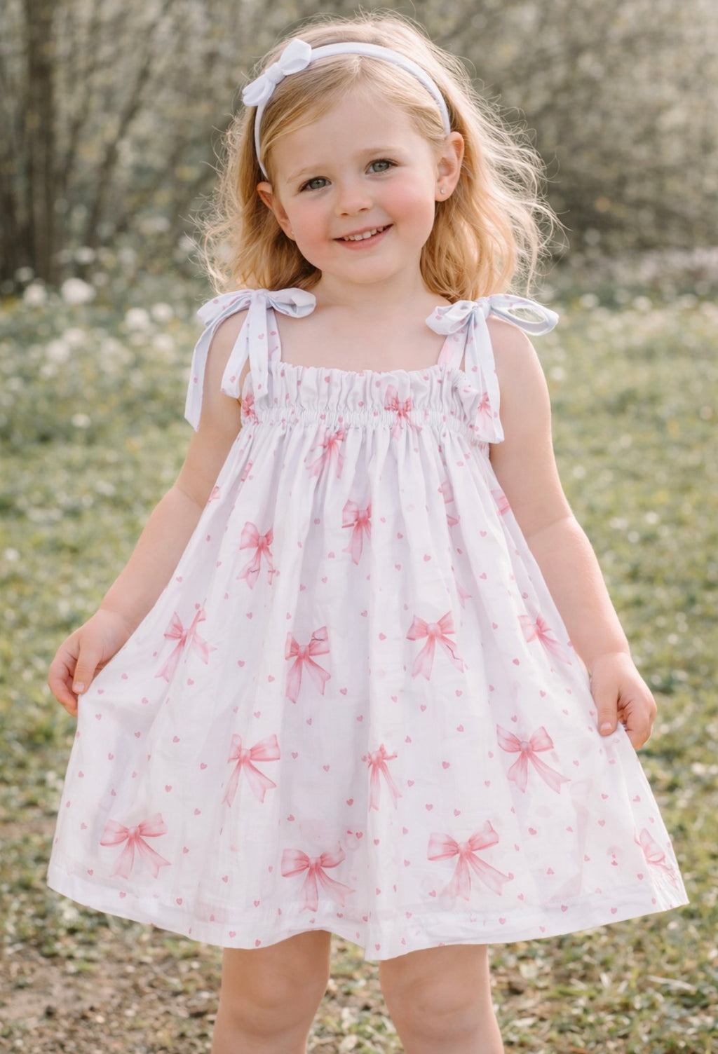 Meia Pata Bow Sun Dress