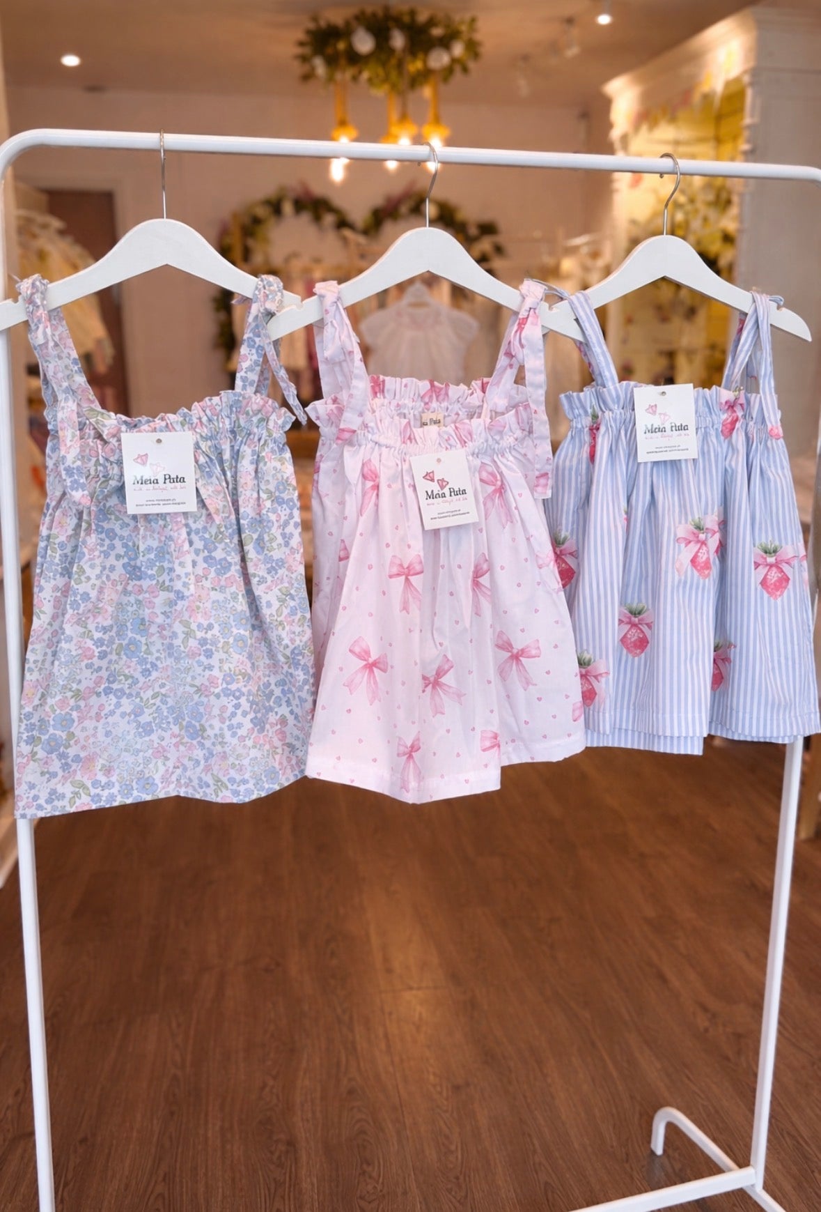 Meia Pata Bow Sun Dress