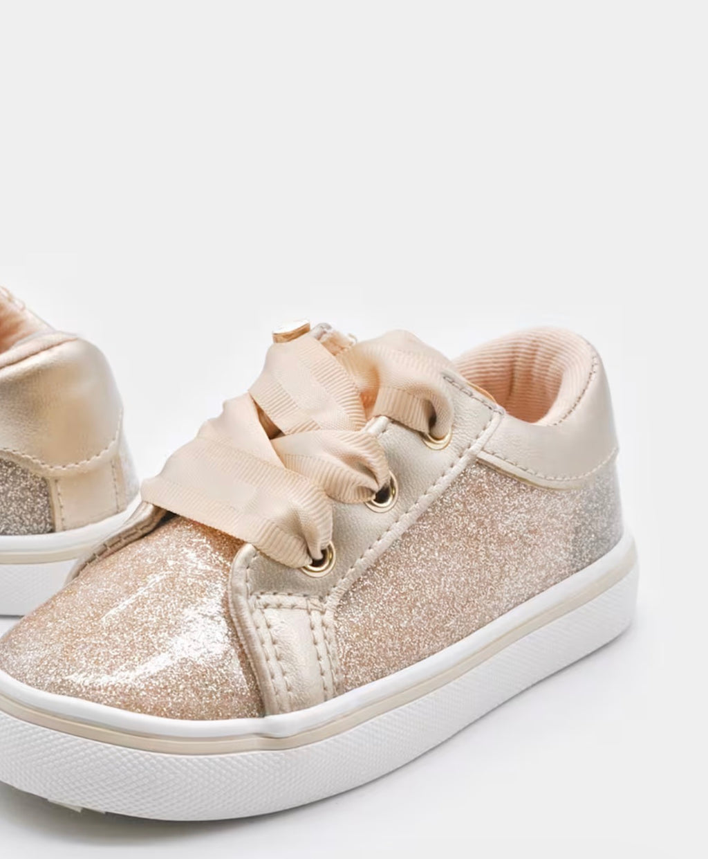 Mayoral Gold Sparkle Trainers