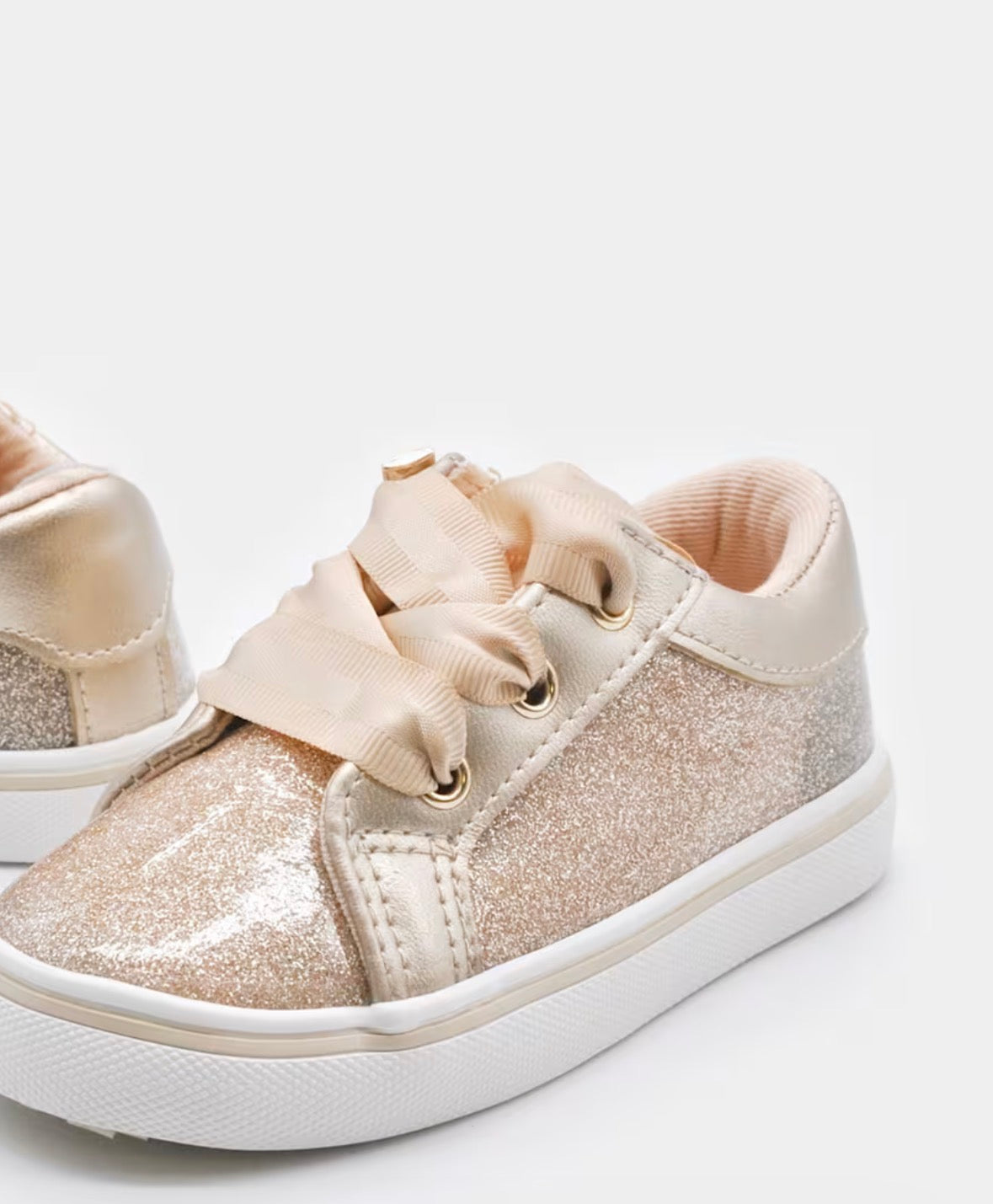 Mayoral Gold Sparkle Trainers