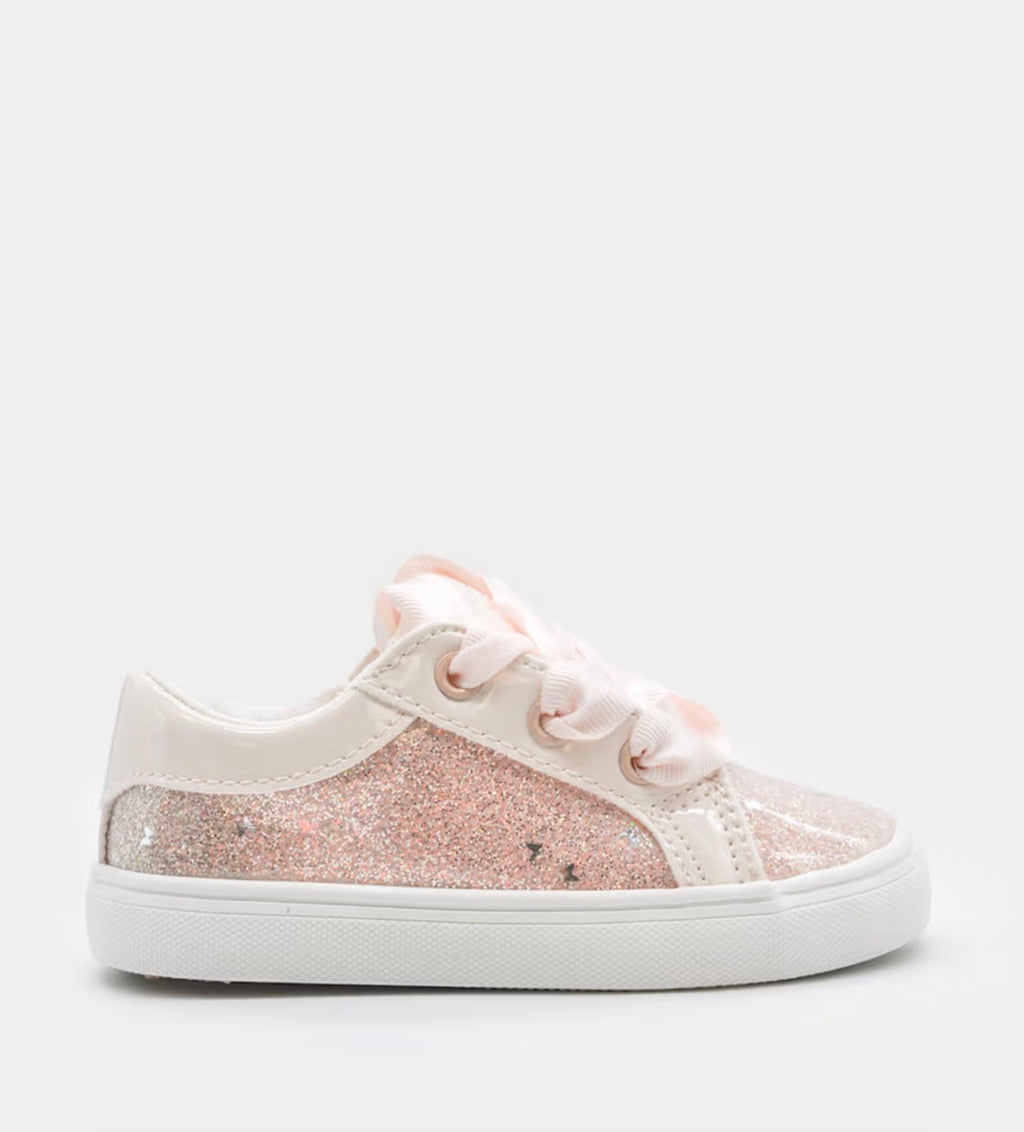 Mayoral Pink Sparkle Trainers