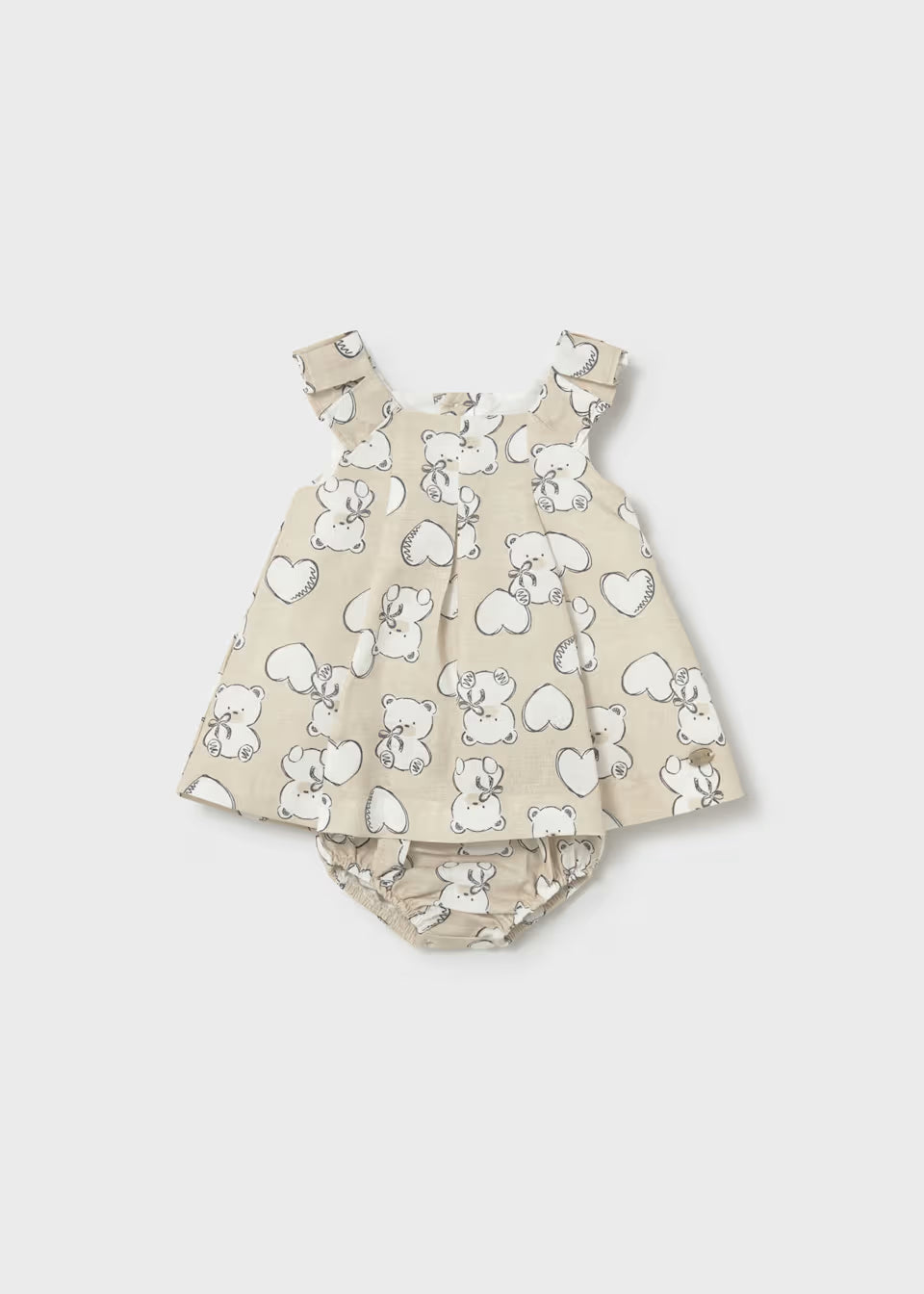 Mayoral Bear Linen Dress