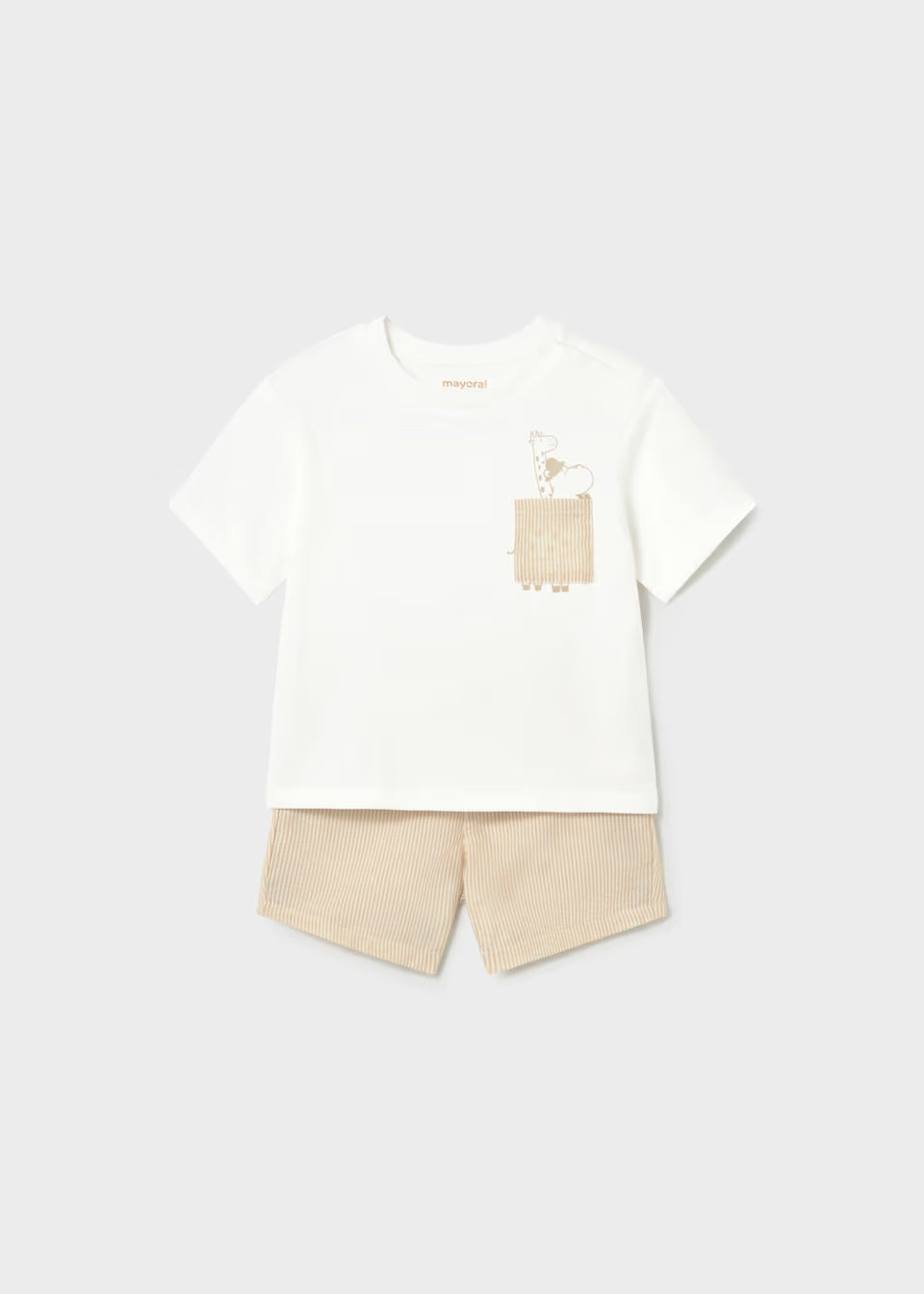 Mayoral Boy's Dog Printed Short Set